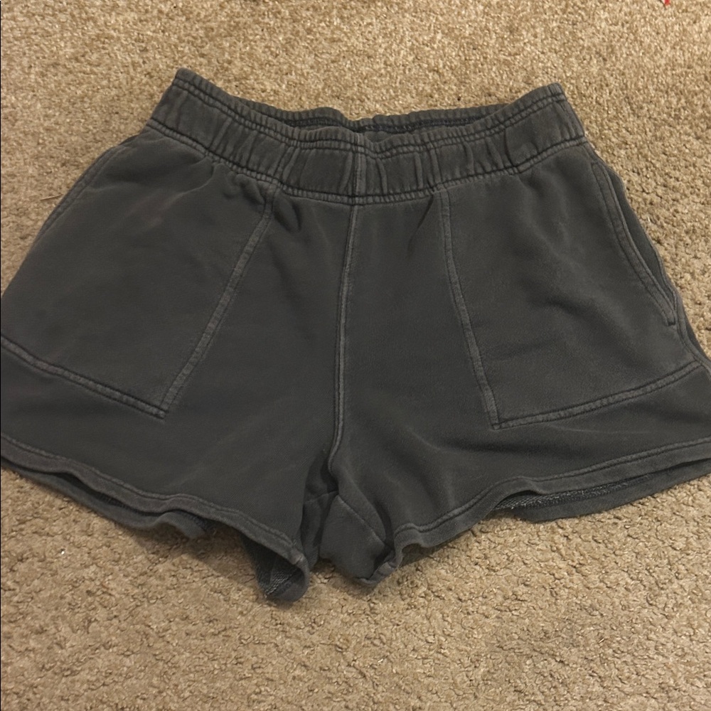 Aerie Charcoal Athletic Shorts